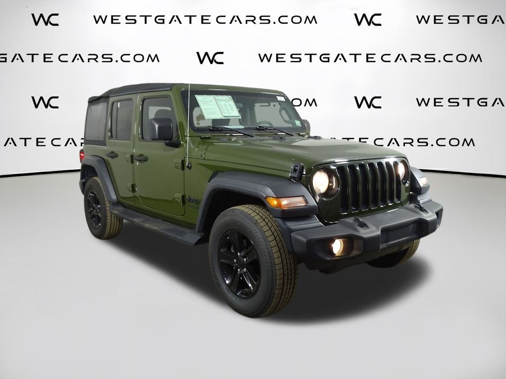Used 2021 Jeep Wrangler Unlimited Sport Altitude SUV