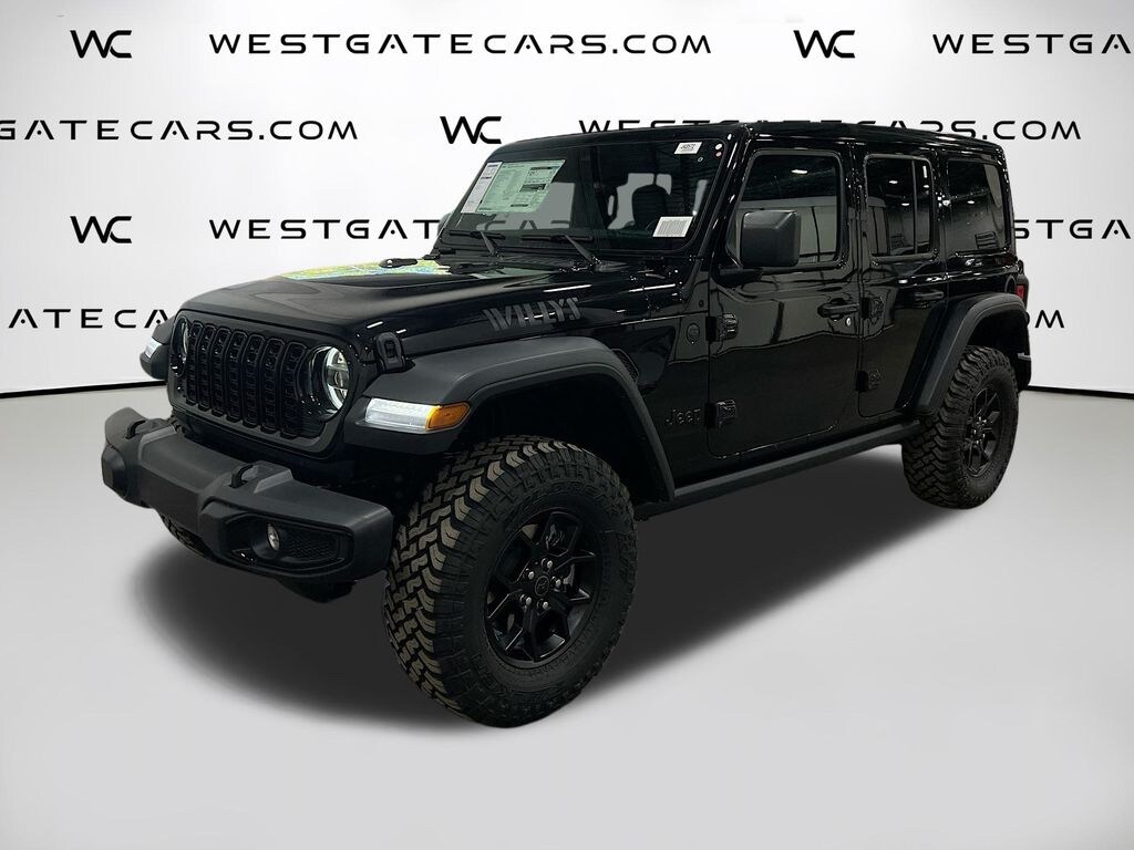 New 2026 Jeep Wrangler 4-DOOR WILLYS Sport Utility