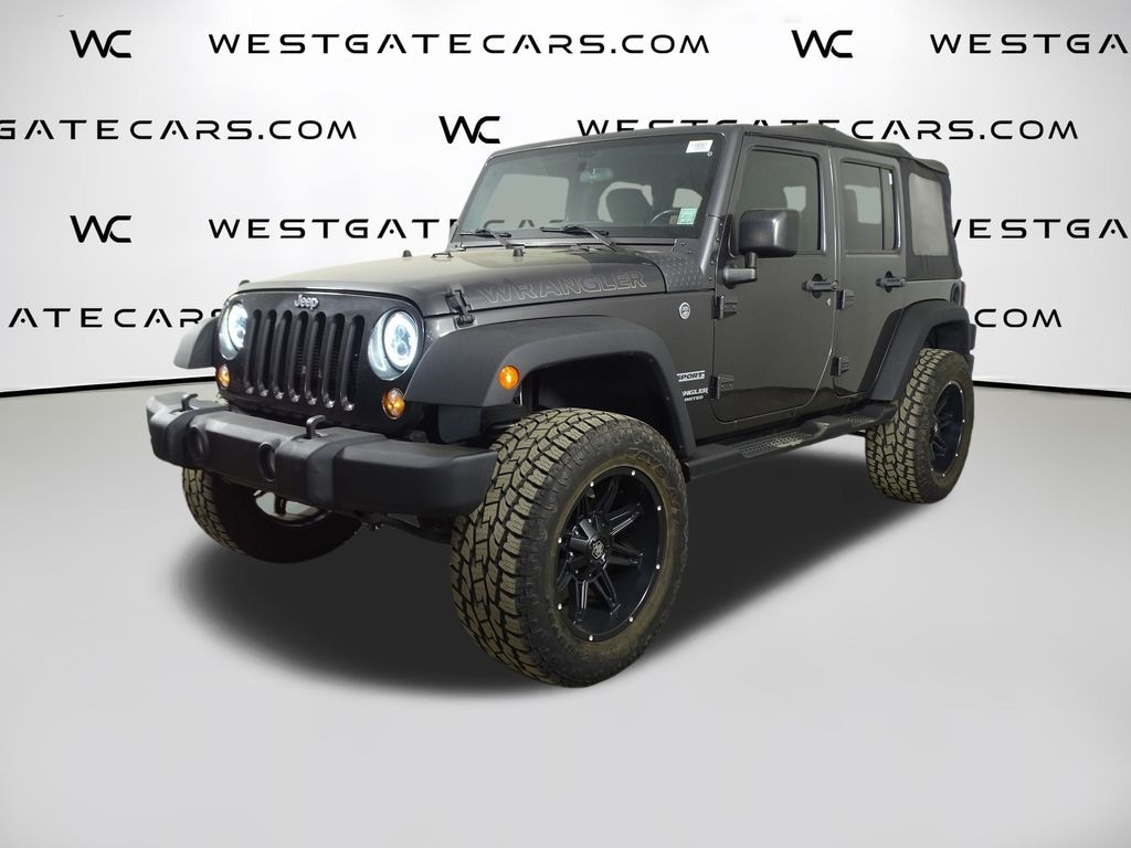 Used 2017 Jeep Wrangler JK Unlimited Unlimited Sport SUV