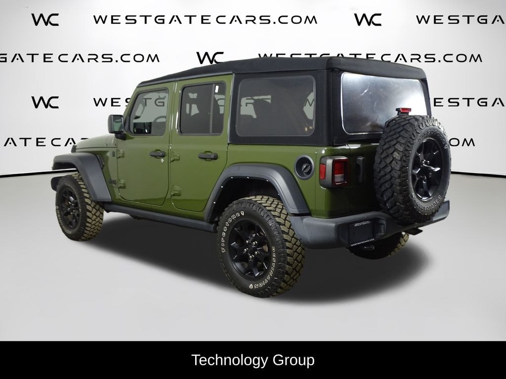 Used 2021 Jeep Wrangler Unlimited Willys SUV