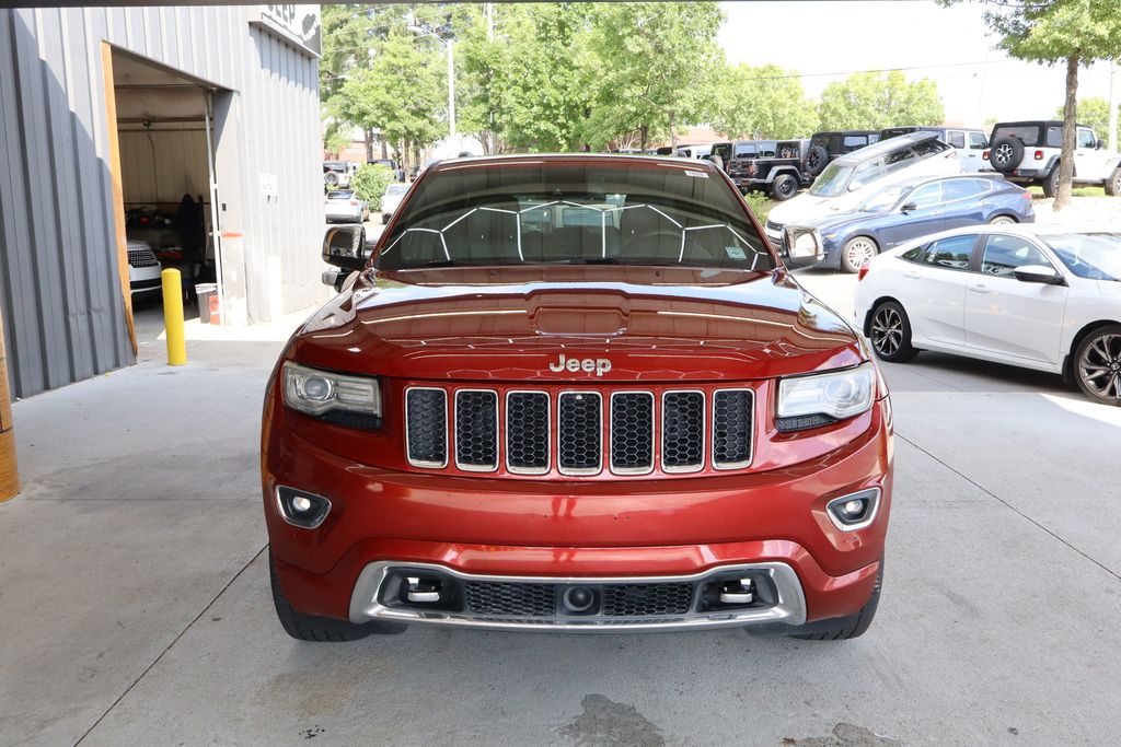 Used 2014 Jeep Grand Cherokee Overland with VIN 1C4RJFCT7EC125676 for sale in Raleigh, NC