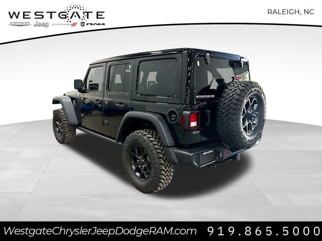 New 2026 Jeep Wrangler 4-DOOR WILLYS Sport Utility