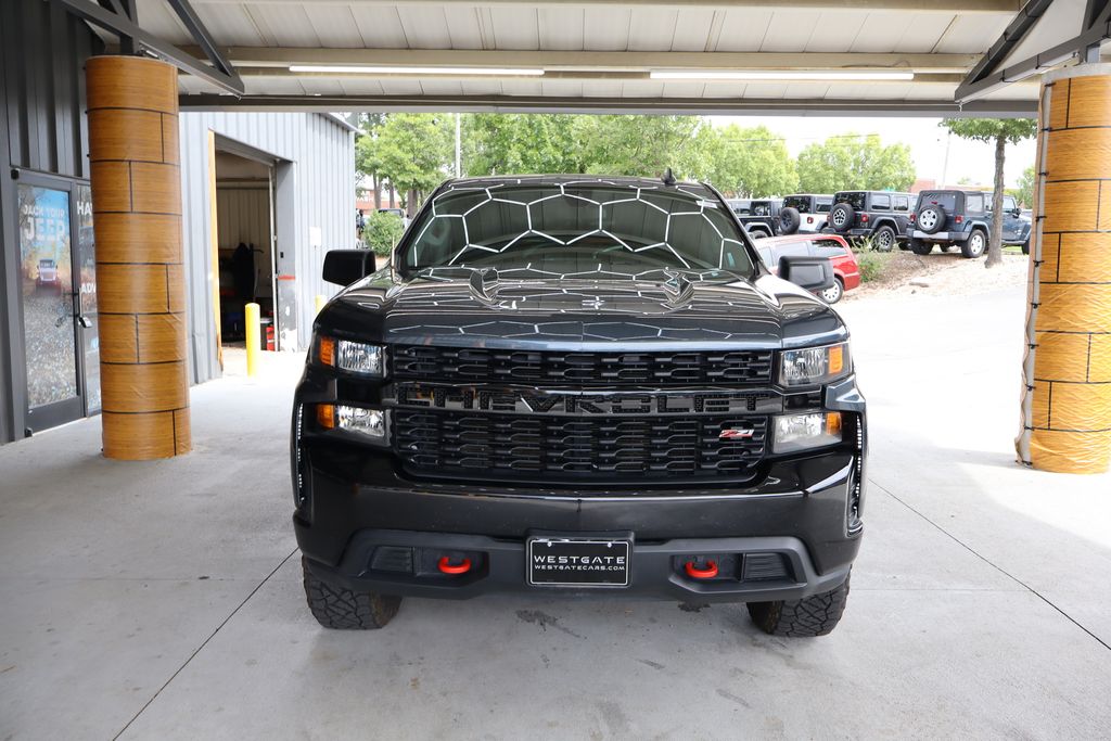 Used 2021 Chevrolet Silverado 1500 Custom with VIN 1GCPYCEF1MZ393238 for sale in Raleigh, NC