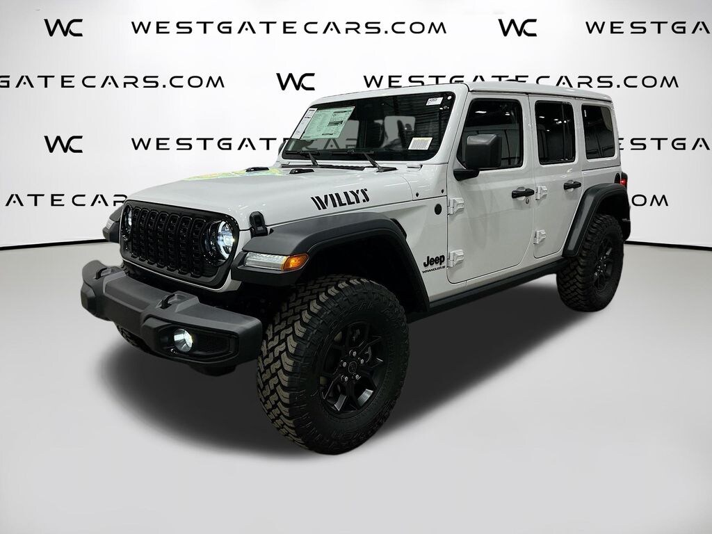 New 2026 Jeep Wrangler 4-DOOR WILLYS Sport Utility