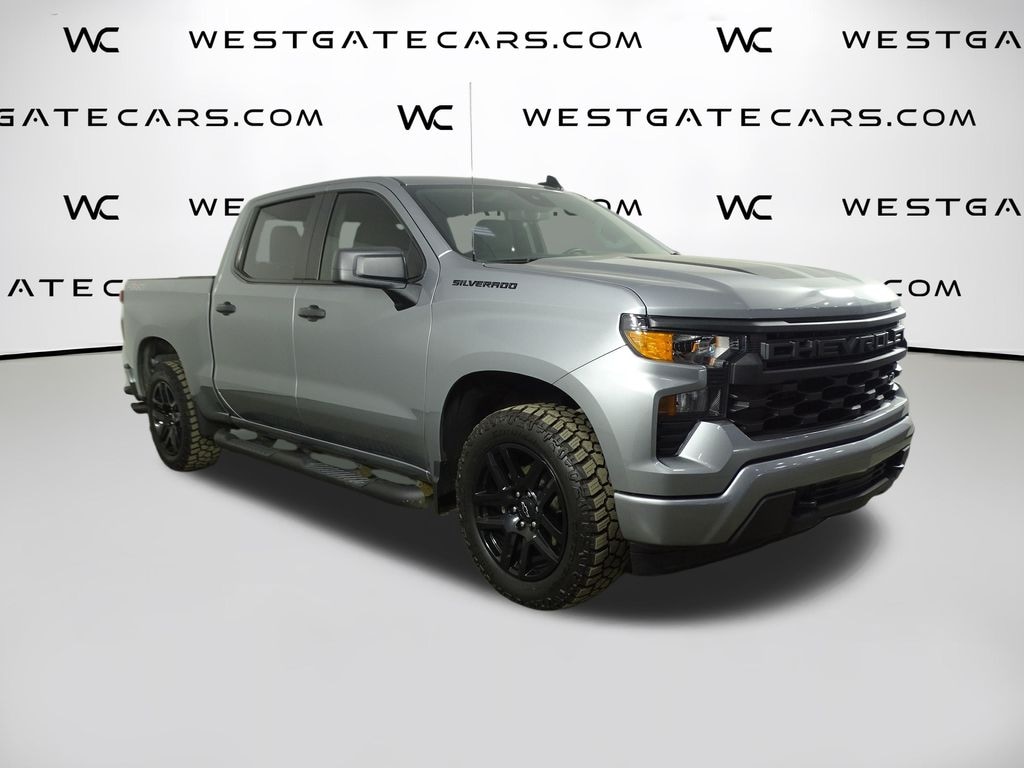 Used 2024 Chevrolet Silverado 1500 Custom Truck Crew Cab