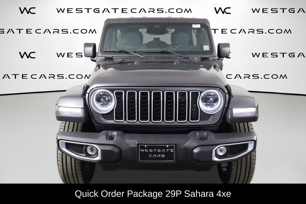Used 2025 Jeep Wrangler 4xe Sahara 4XE with VIN 1C4RJXP69SW599424 for sale in Raleigh, NC