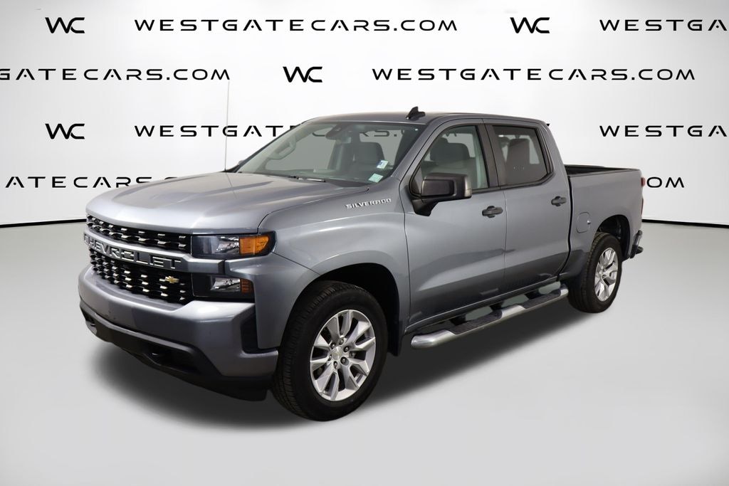 Used 2022 Chevrolet Silverado 1500 LTD Custom Truck Crew Cab