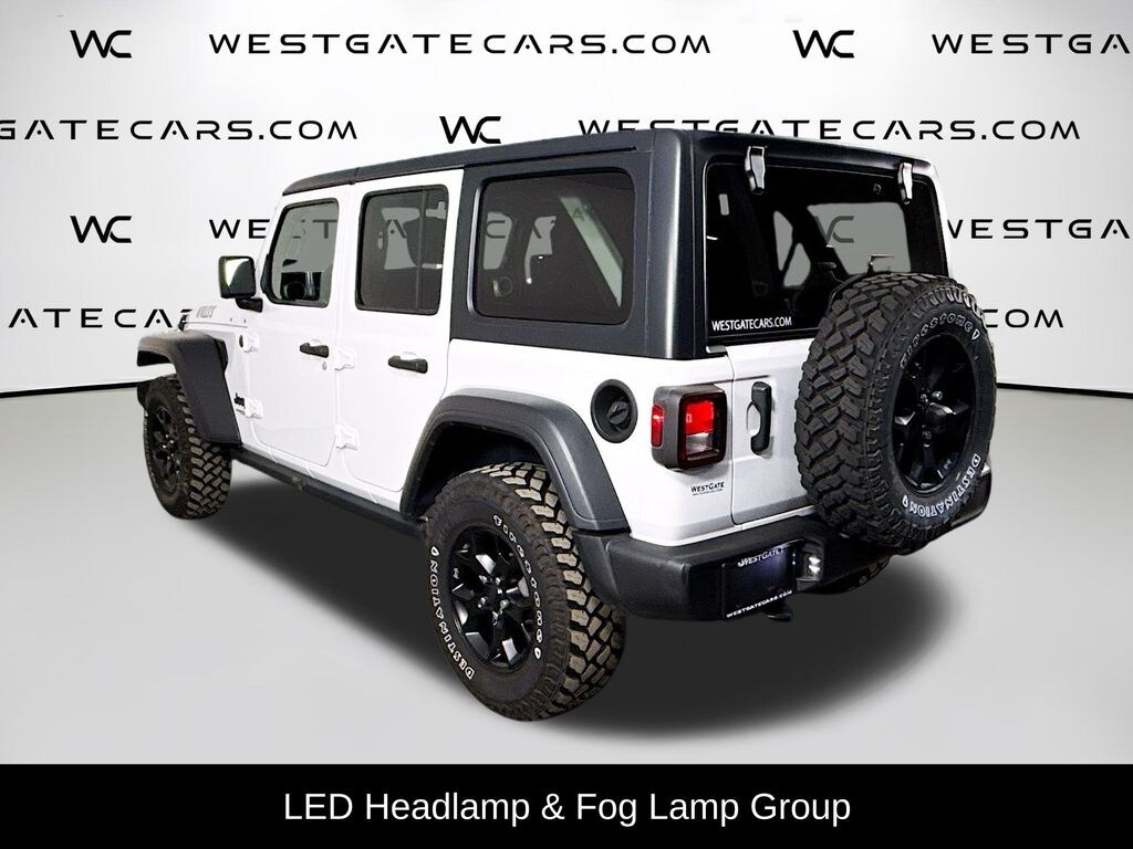 Used 2021 Jeep Wrangler Unlimited Willys SUV