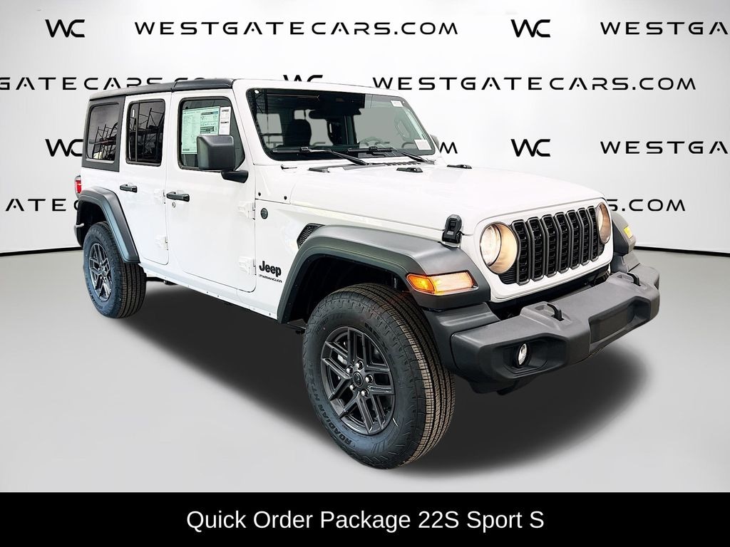 New 2026 Jeep Wrangler 4-DOOR SPORT S Sport Utility