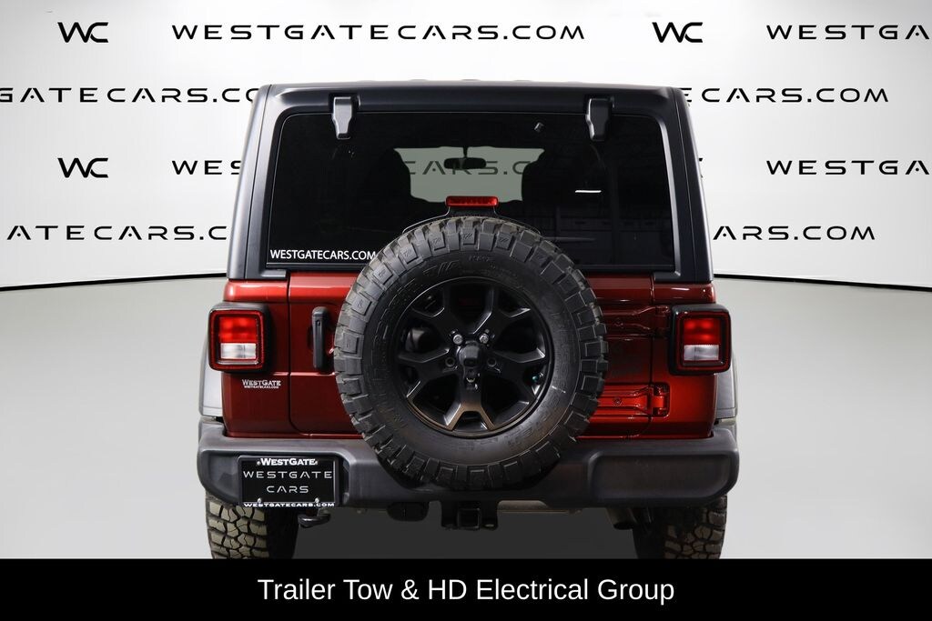Used 2022 Jeep Wrangler Unlimited Willys SUV