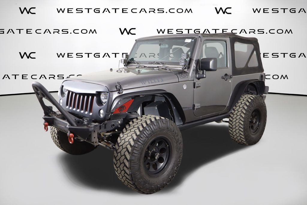 Used 2016 Jeep Wrangler JK Willys Wheeler SUV