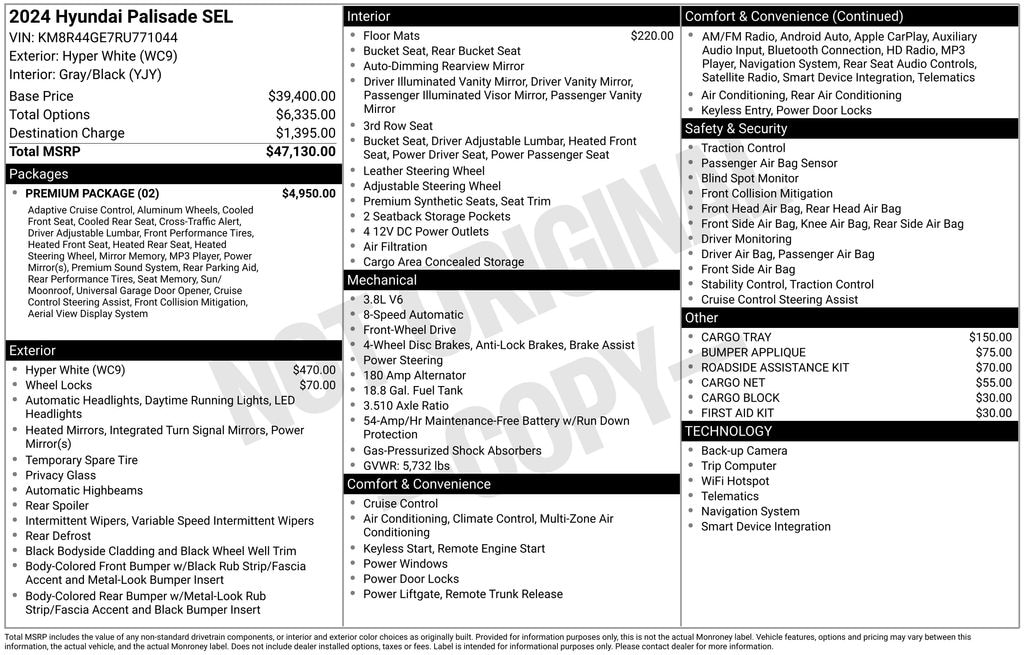 Used 2024 Hyundai Palisade SEL SUV