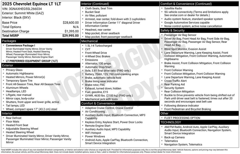Used 2025 Chevrolet Equinox LT SUV