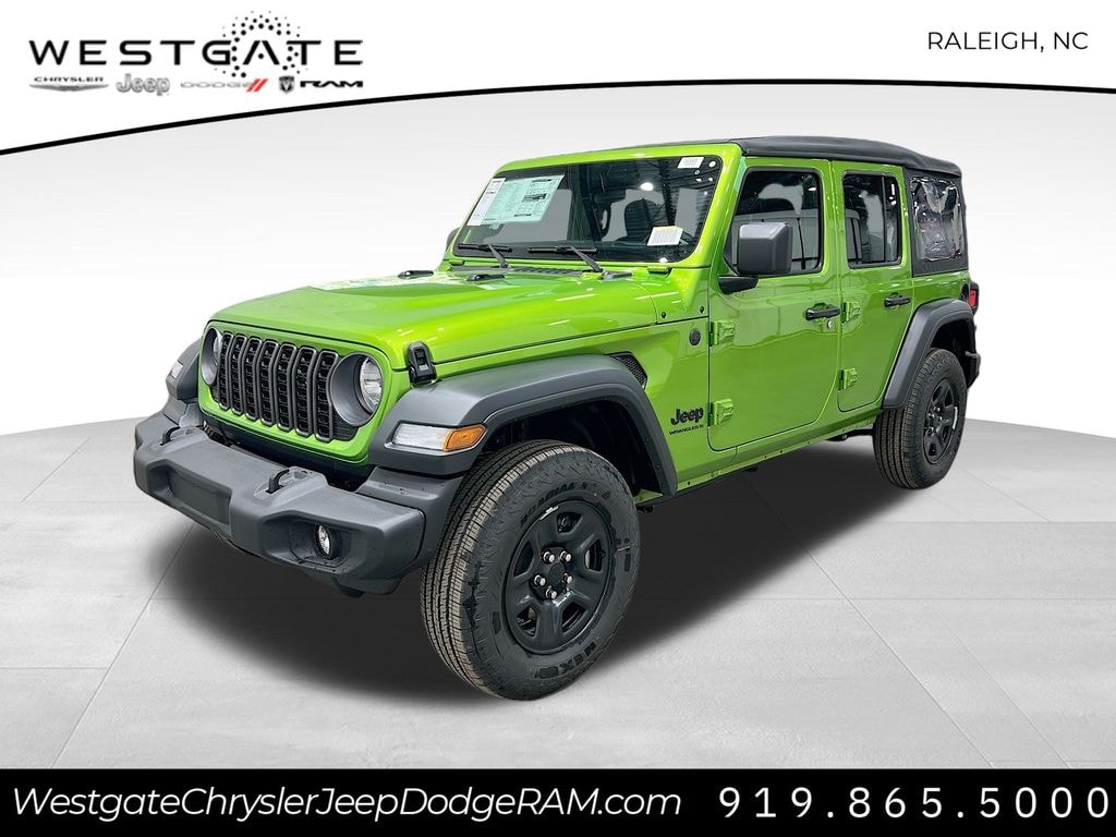 New 2026 Jeep Wrangler 4-DOOR SPORT Sport Utility
