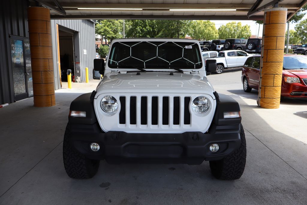 Used 2020 Jeep Wrangler Unlimited Sport S with VIN 1C4HJXDG1LW110413 for sale in Raleigh, NC