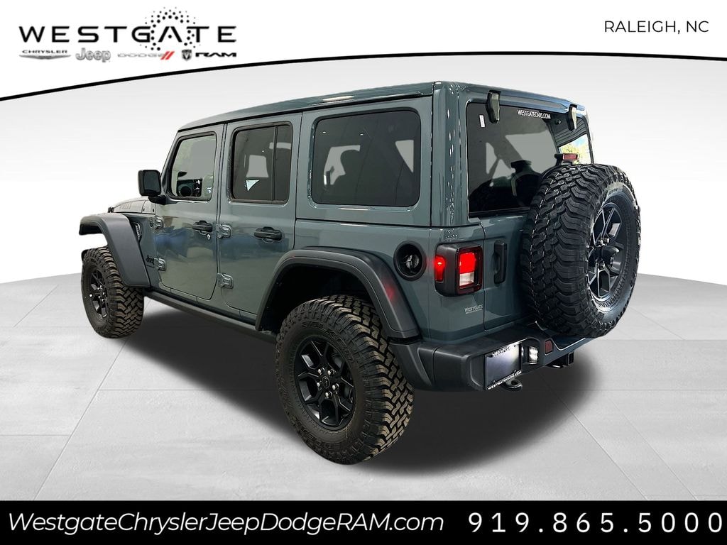 New 2026 Jeep Wrangler 4-DOOR WILLYS Sport Utility