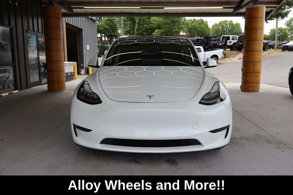 Used 2021 Tesla Model Y Long Range with VIN 5YJYGDEE8MF068970 for sale in Raleigh, NC