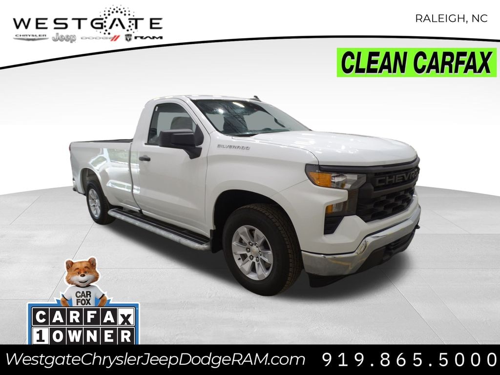 Used 2024 Chevrolet Silverado 1500 WT Truck Regular Cab