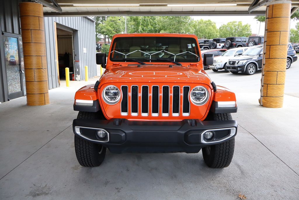 Used 2018 Jeep All-New Wrangler Unlimited Sahara with VIN 1C4HJXEN2JW211289 for sale in Raleigh, NC