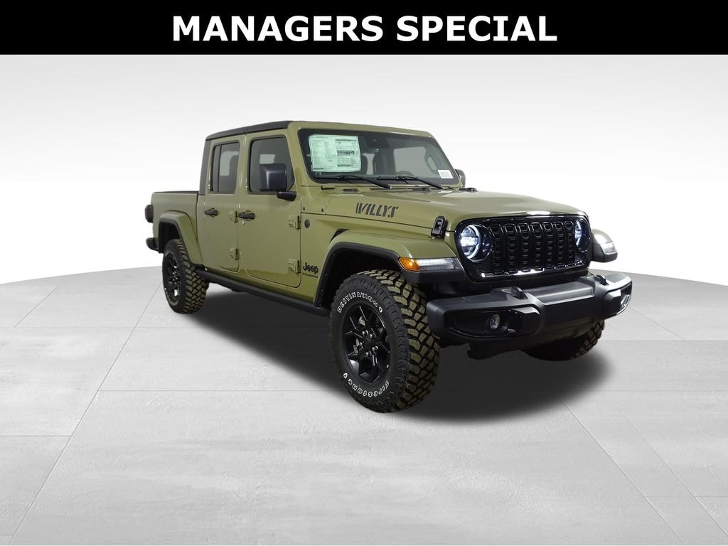 New 2025 Jeep Gladiator WILLYS 4X4 Pickup