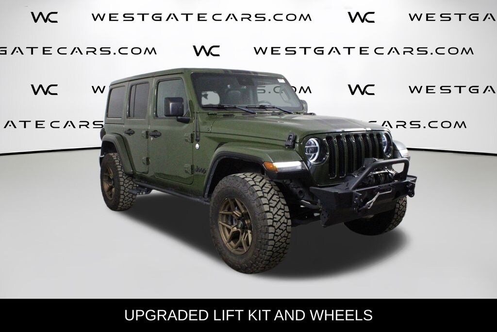 Used 2021 Jeep Wrangler Unlimited Sahara Altitude SUV