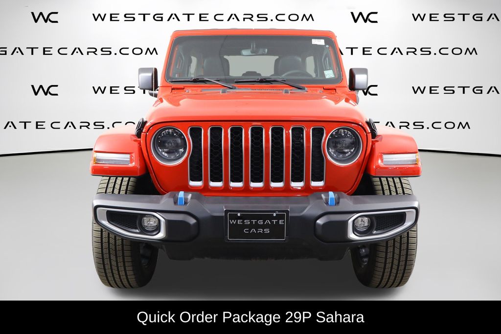 Used 2023 Jeep Wrangler 4xe Sahara 4XE with VIN 1C4JJXP60PW689498 for sale in Raleigh, NC