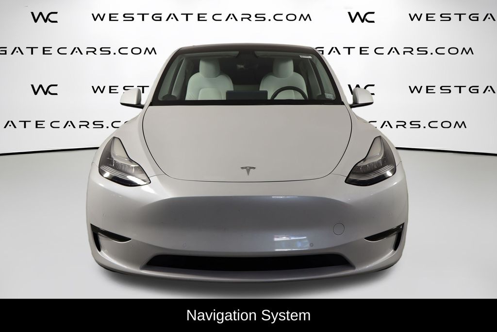 Used 2022 Tesla Model Y Long Range with VIN 7SAYGDEEXNF370085 for sale in Raleigh, NC
