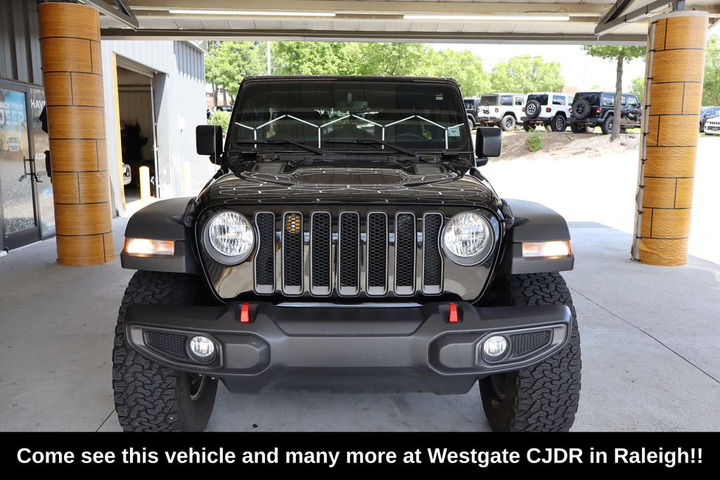 Used 2023 Jeep Wrangler 4-Door Rubicon with VIN 1C4HJXFN4PW633197 for sale in Raleigh, NC