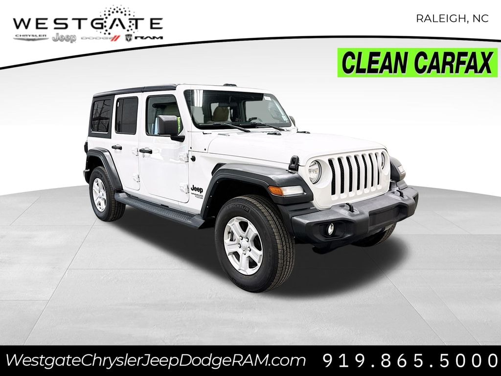 Used 2021 Jeep Wrangler Unlimited Sport S SUV