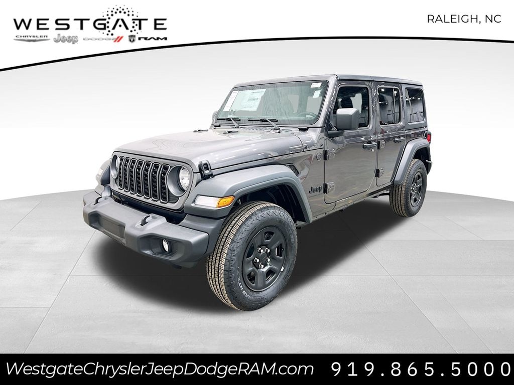 New 2025 Jeep Wrangler 4-DOOR SPORT Sport Utility