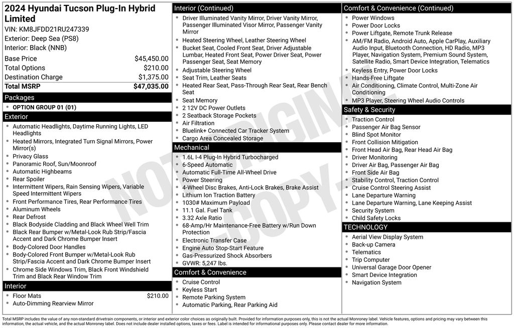 2024 Hyundai Tucson Limited