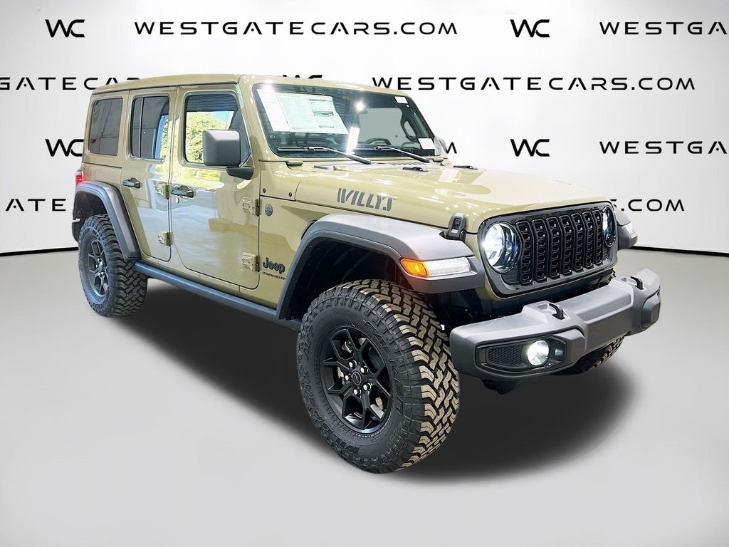 New 2026 Jeep Wrangler 4-DOOR WILLYS Sport Utility