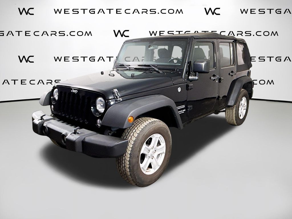 Used 2017 Jeep Wrangler JK Unlimited Unlimited Sport SUV