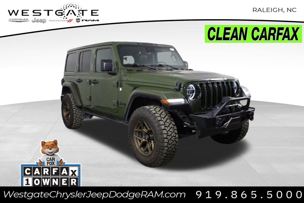 Used 2021 Jeep Wrangler Unlimited Sahara Altitude SUV