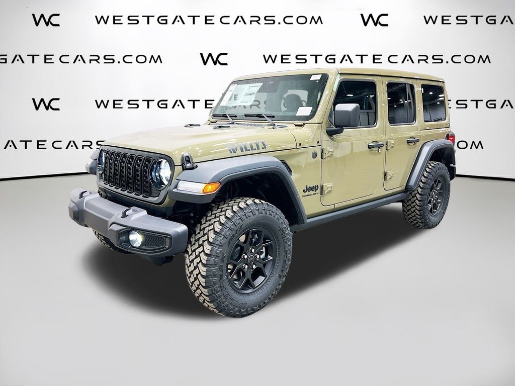 New 2026 Jeep Wrangler 4-DOOR WILLYS Sport Utility
