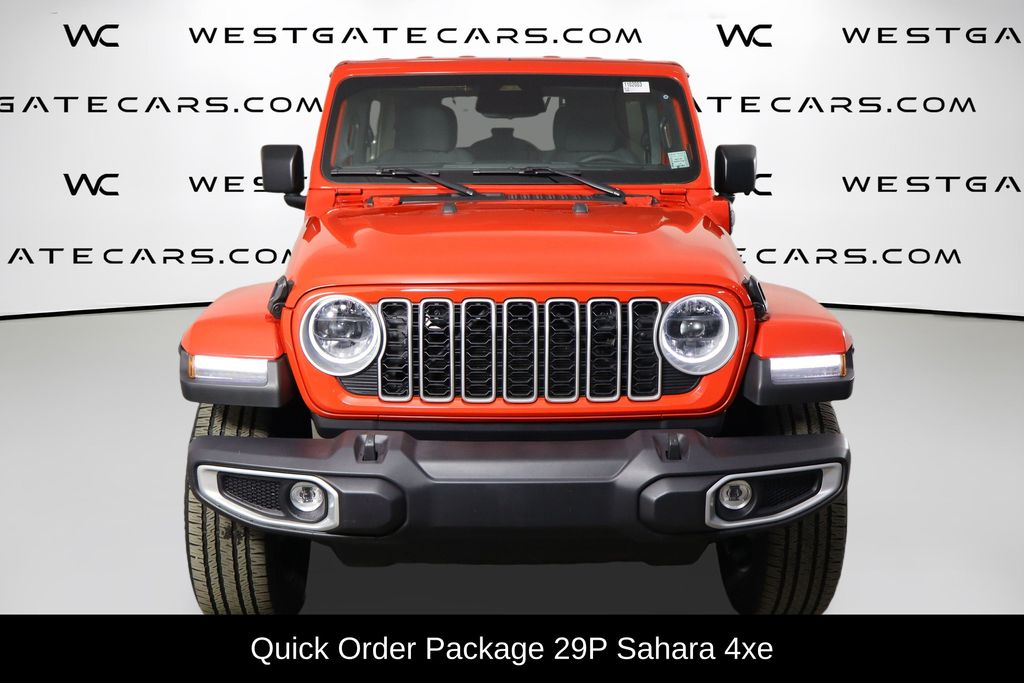 Used 2025 Jeep Wrangler 4xe Sahara 4XE with VIN 1C4RJXP66SW599638 for sale in Raleigh, NC