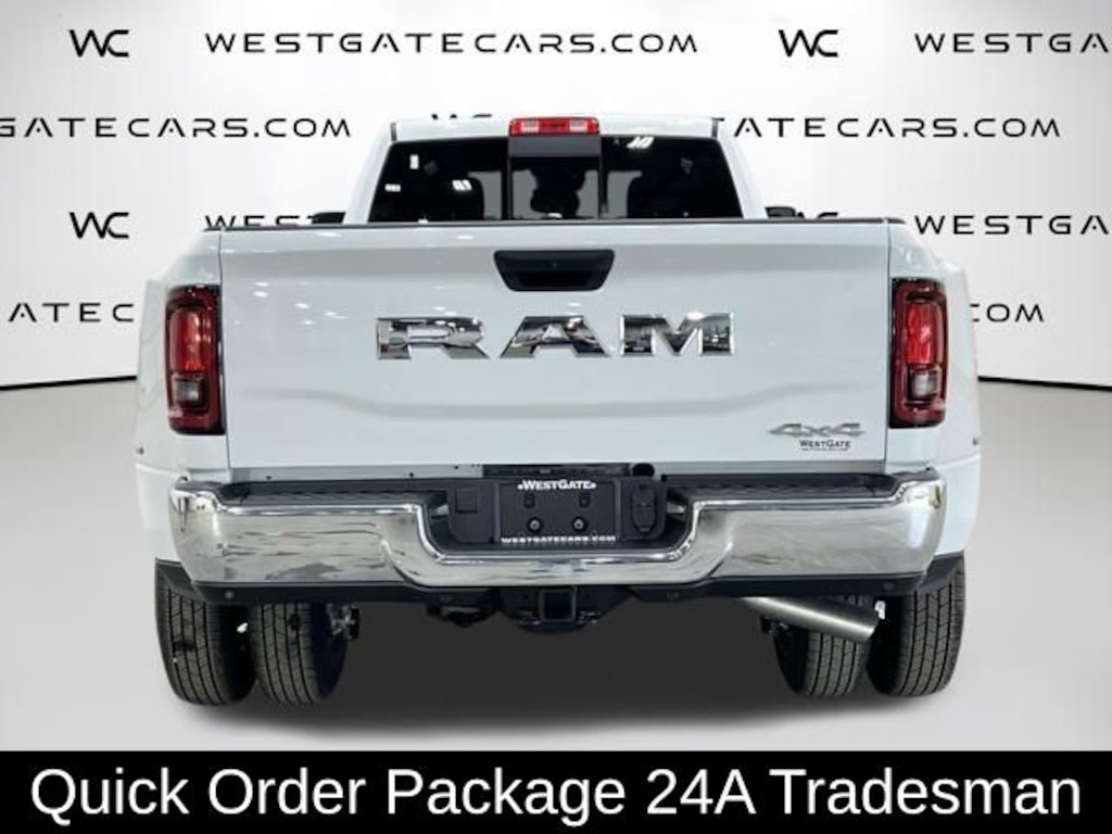 New 2026 Ram 3500 TRADESMAN CREW CAB 4X4 8' BOX Pickup