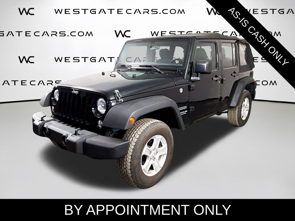 Used 2017 Jeep Wrangler JK Unlimited Unlimited Sport SUV