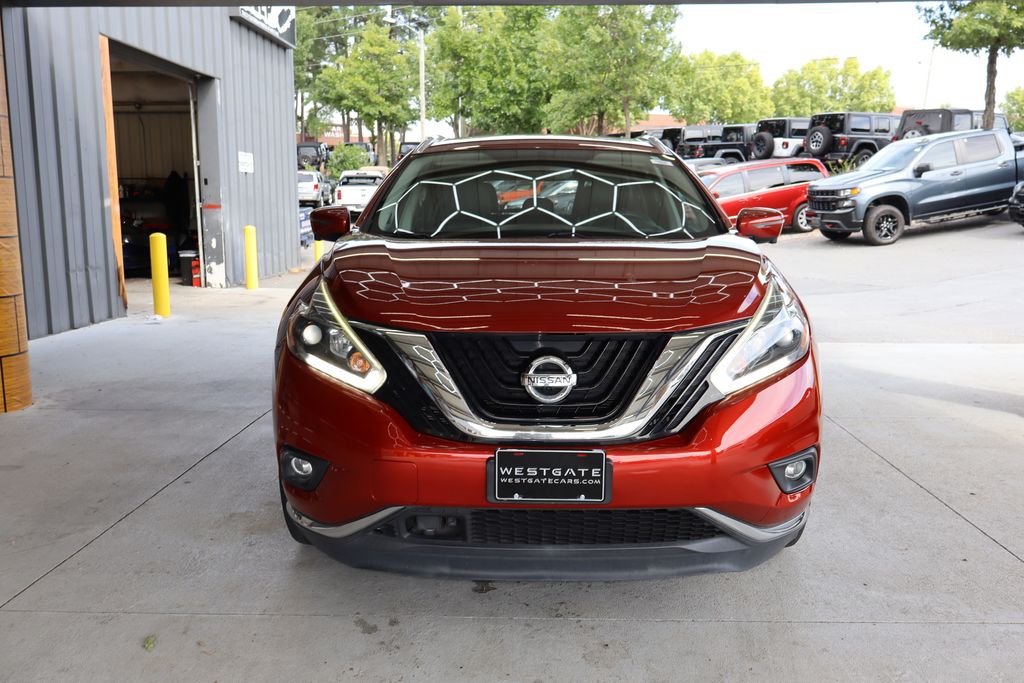 Used 2018 Nissan Murano SL with VIN 5N1AZ2MG0JN159016 for sale in Raleigh, NC