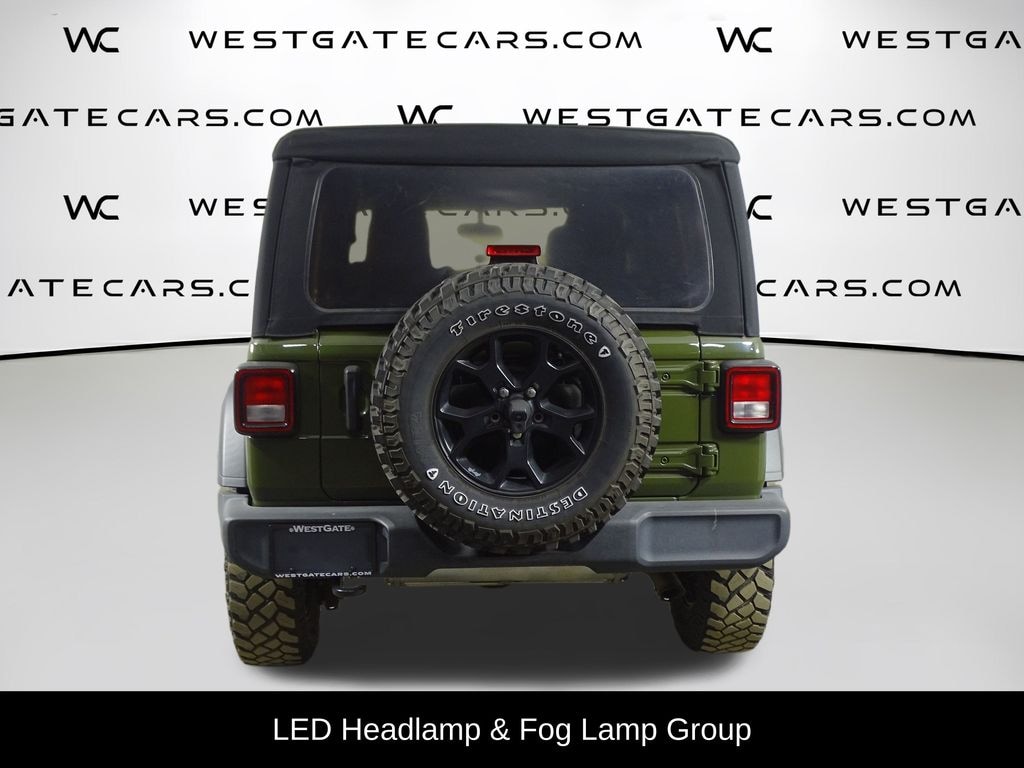 Used 2021 Jeep Wrangler Unlimited Willys SUV