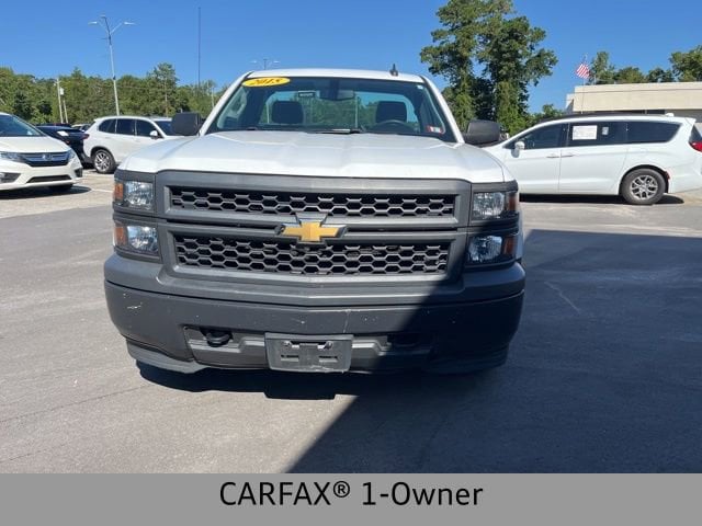 Used 2015 Chevrolet Silverado 1500 Work Truck 1WT with VIN 1GCNKPEH5FZ389374 for sale in Burgaw, NC