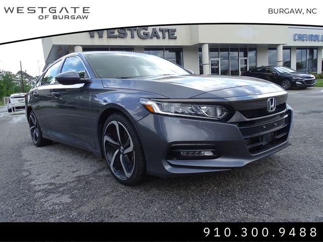 Used 2020 Honda Accord Sport with VIN 1HGCV1F3XLA029348 for sale in Burgaw, NC