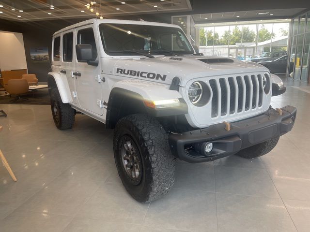 Certified 2021 Jeep Wrangler Unlimited Rubicon 392 with VIN 1C4JJXSJ0MW746080 for sale in Burgaw, NC