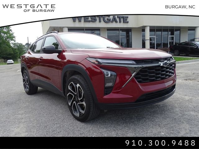 Used 2024 Chevrolet Trax RS with VIN KL77LJE25RC006374 for sale in Burgaw, NC