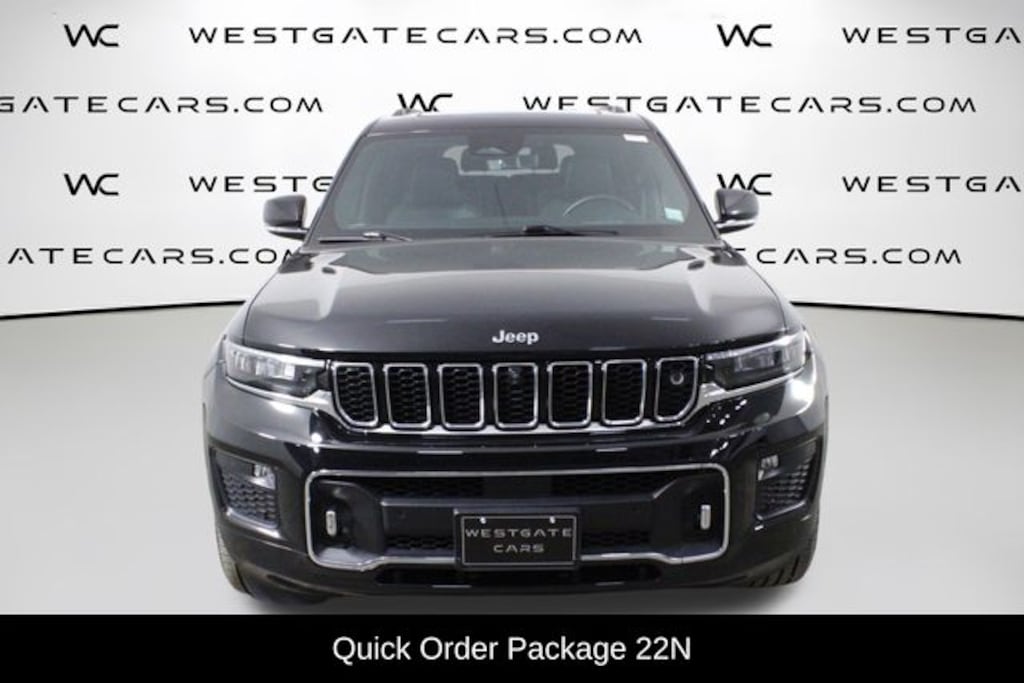 Used 2022 Jeep New Grand Cherokee Overland SUV