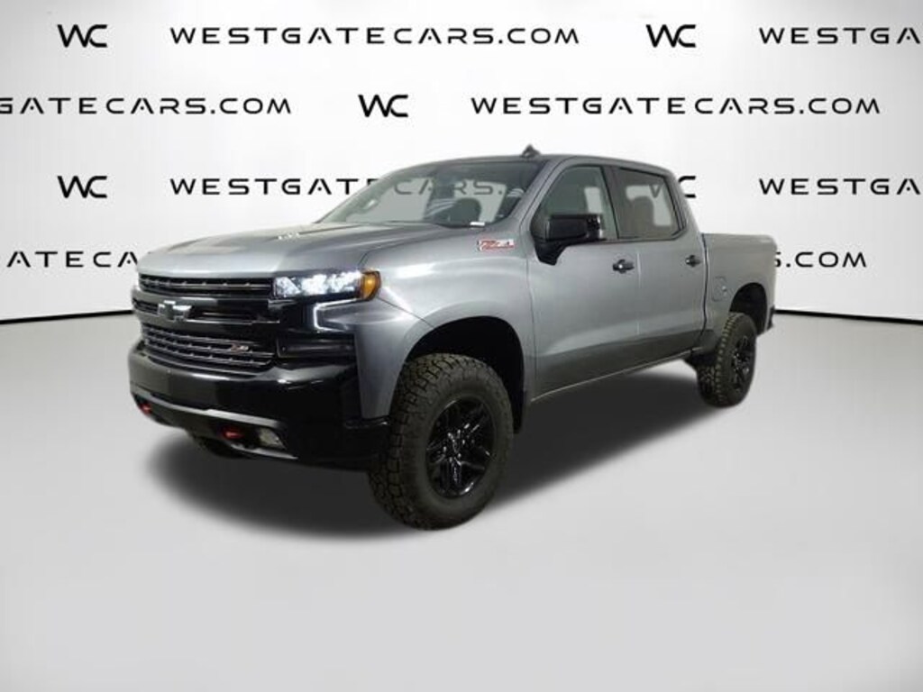 Used 2021 Chevrolet Silverado 1500 LT Trail Boss Truck Crew Cab