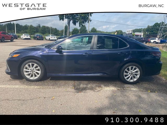 Certified 2022 Toyota Camry LE with VIN 4T1C11AK4NU689486 for sale in Burgaw, NC