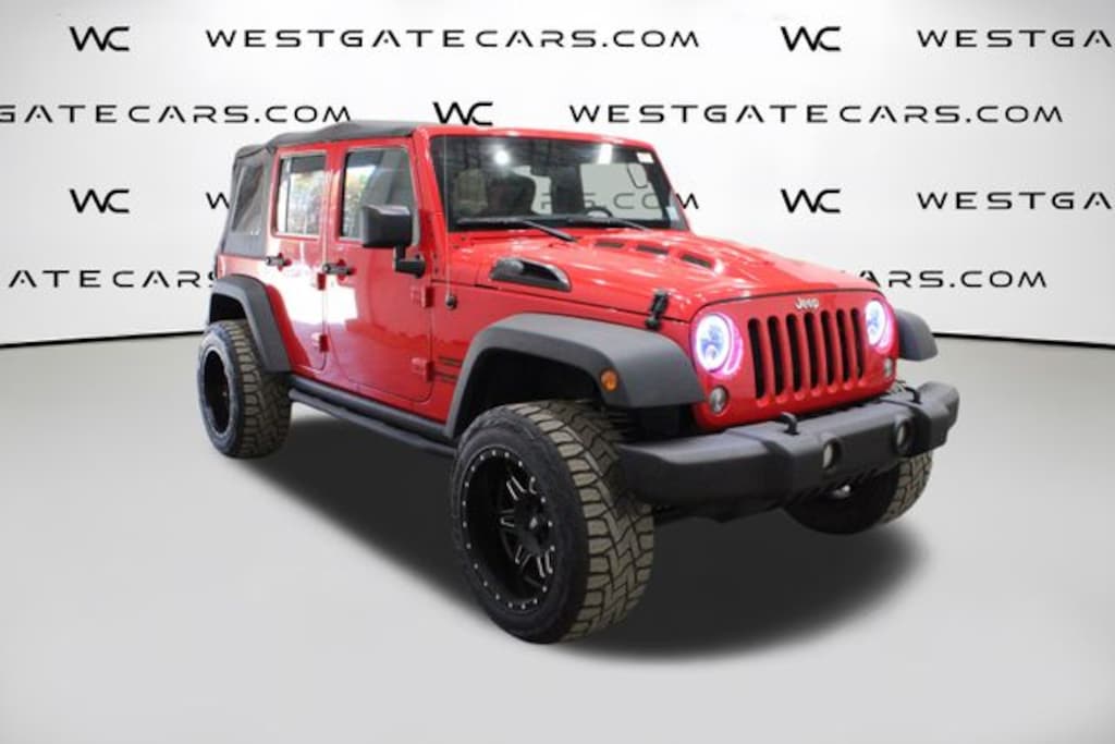 Used 2017 Jeep Wrangler JK Unlimited Sport 4x4 SUV