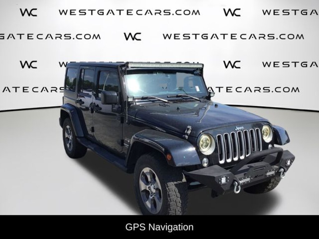 Used 2016 Jeep Wrangler JK Unlimited Sahara 4x4 SUV