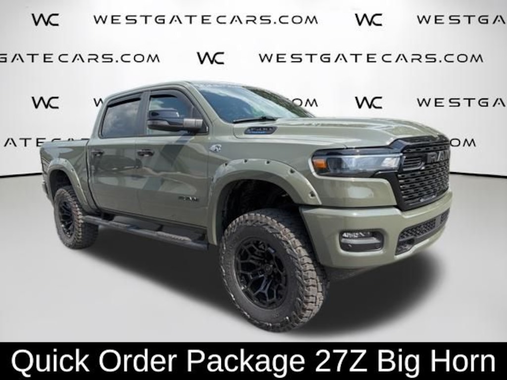 New 2026 Ram 1500 BIG HORN CREW CAB 4X4 5'7 BOX Pickup